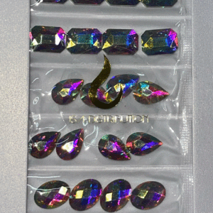 Strass oversize Mix 24pcs AB
